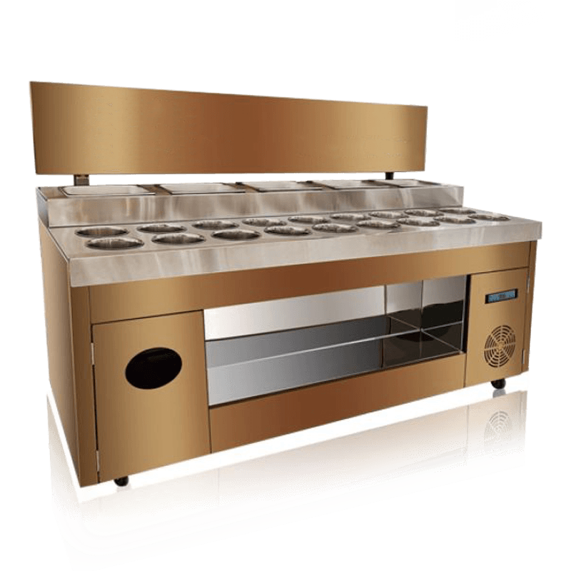 ছোট মশলা রেফ্রিজারেটেড ডিসপ্লে কেস ছোট মশলা রেফ্রিজারেটেড ডিসপ্লে কেস