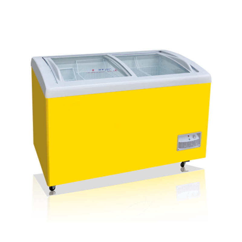 গ্লাস ডোর চেস্ট ফ্রিজার গ্লাস ডোর চেস্ট ফ্রিজার