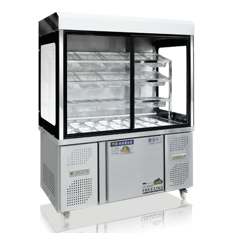 মালা হট পট ফুড ডিসপ্লে কেস